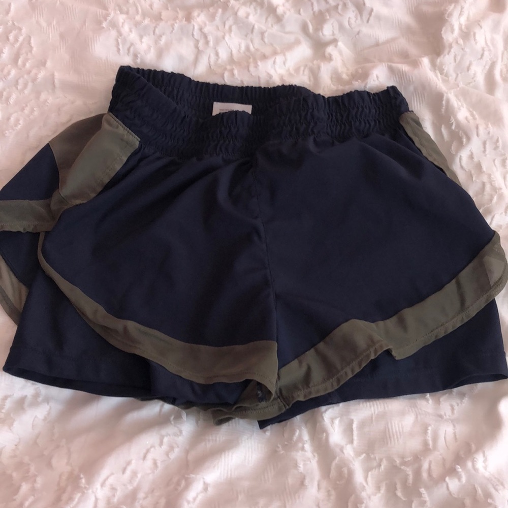 Women’s athletic shorts with built in spandex